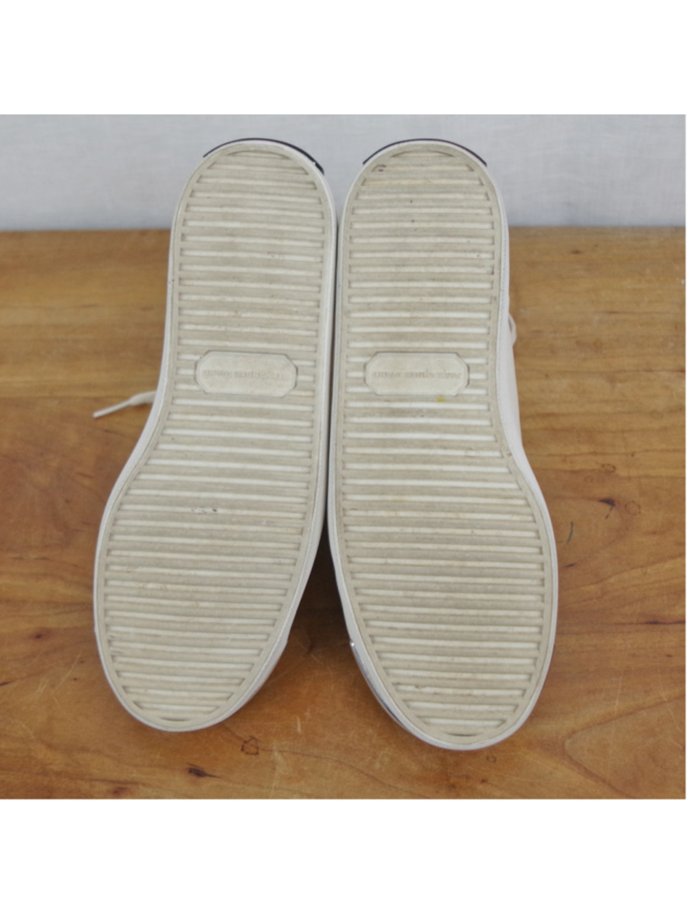 Alexander Wang Ladies' White Leather HI Top Sneakers 38.5 - Picture 7 of 10